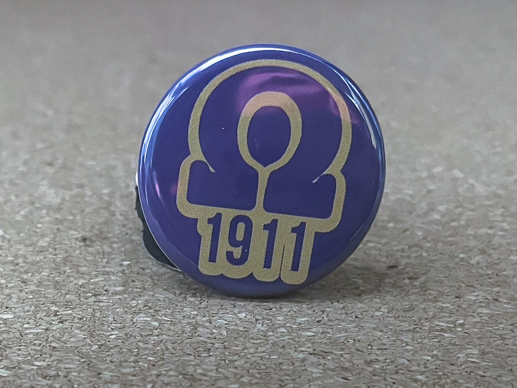 1.25" Circle -  1911 Que Button