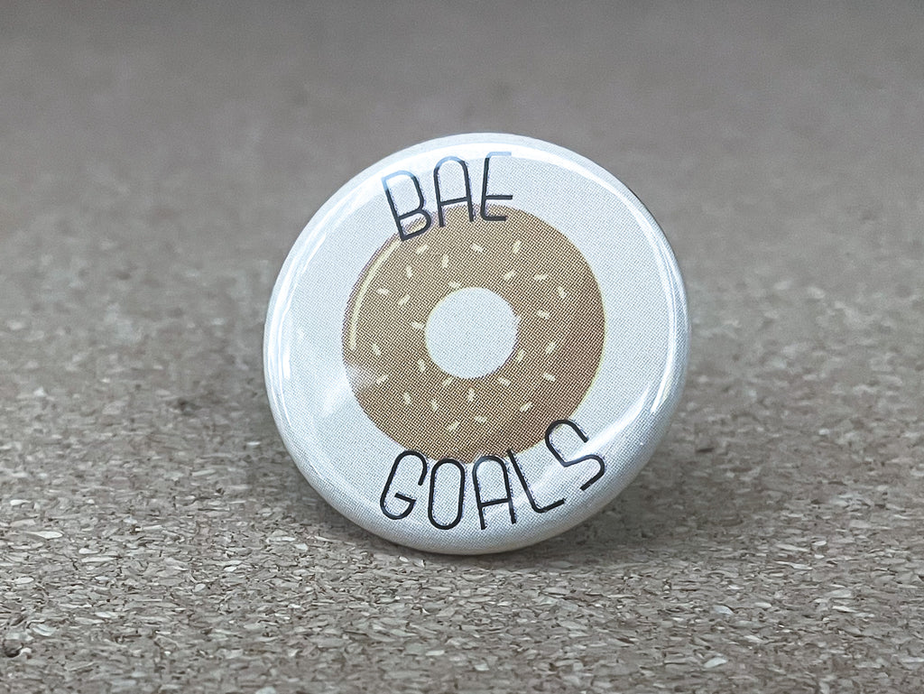 1.25" Circle - Bae Goals Button