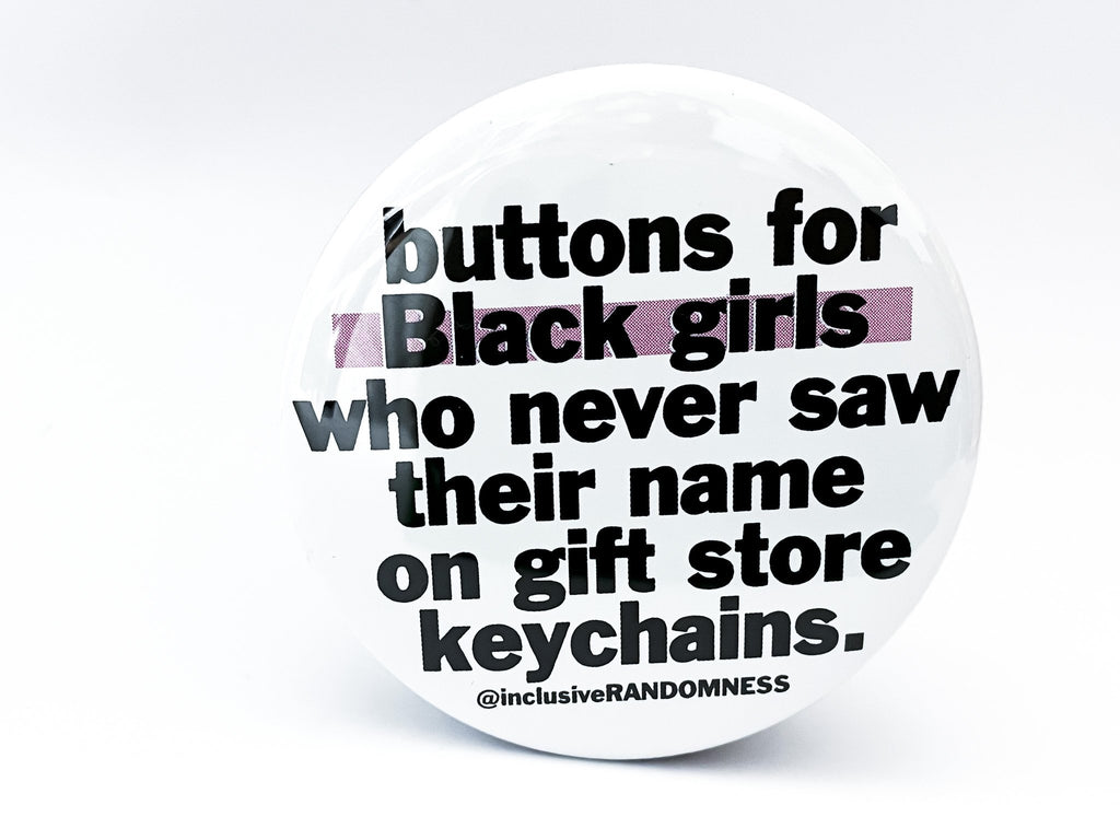 Buttons For Black Girls Large Circle Button - InclusiveRandomness